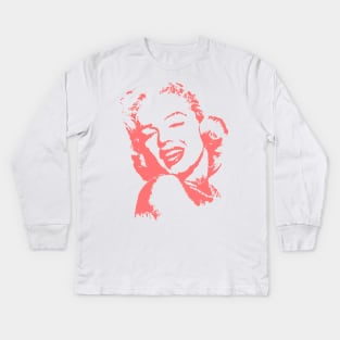 Marilyn Monroe Kids Long Sleeve T-Shirt